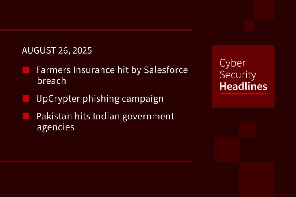 News report of Farmers Insurance hit by Salesforce breach